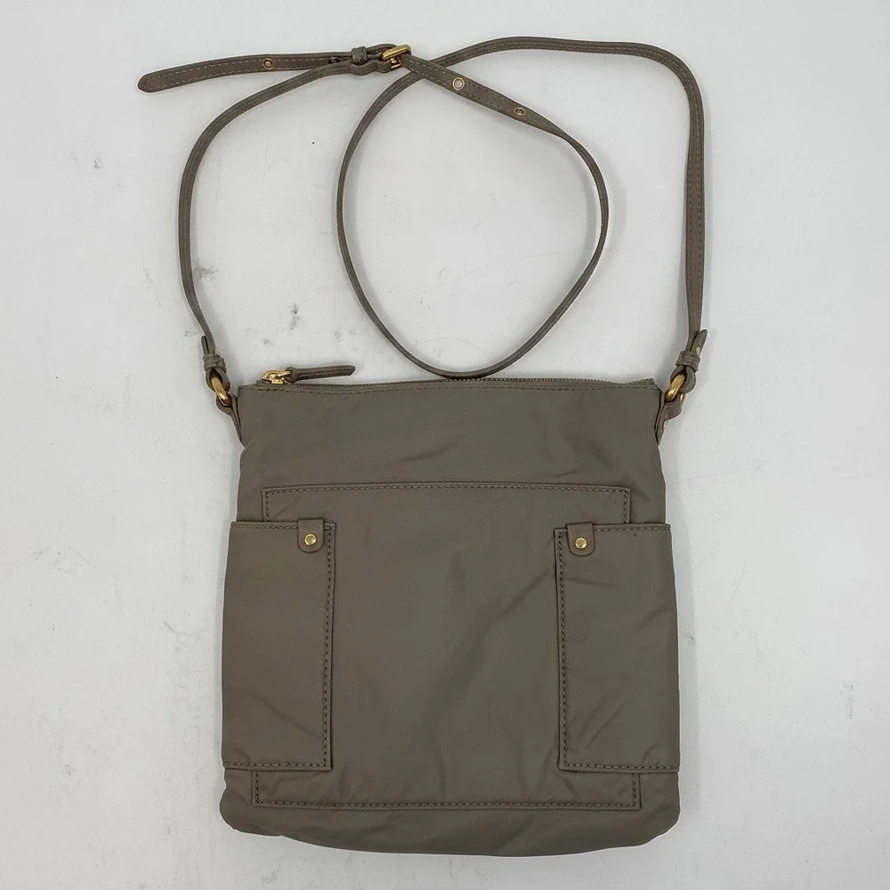 Marc Jacobs Taupe Crossbody Bag | Nylon/Polyester OS
